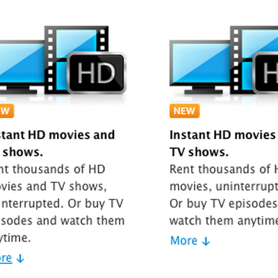 apple tv rentals