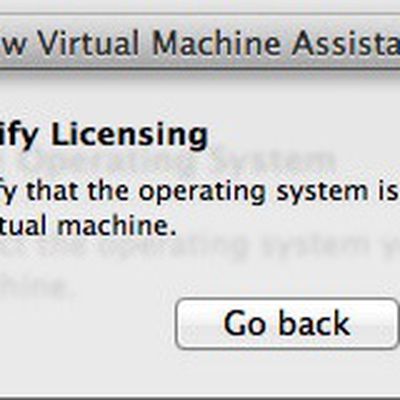 vmware licensing verification box