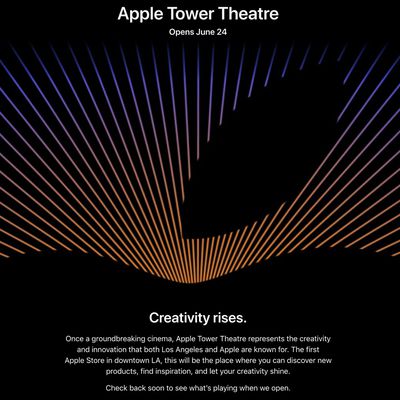 apple tower theatre