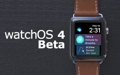watchos 4 beta