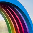 Apple Park Rainbow Arches