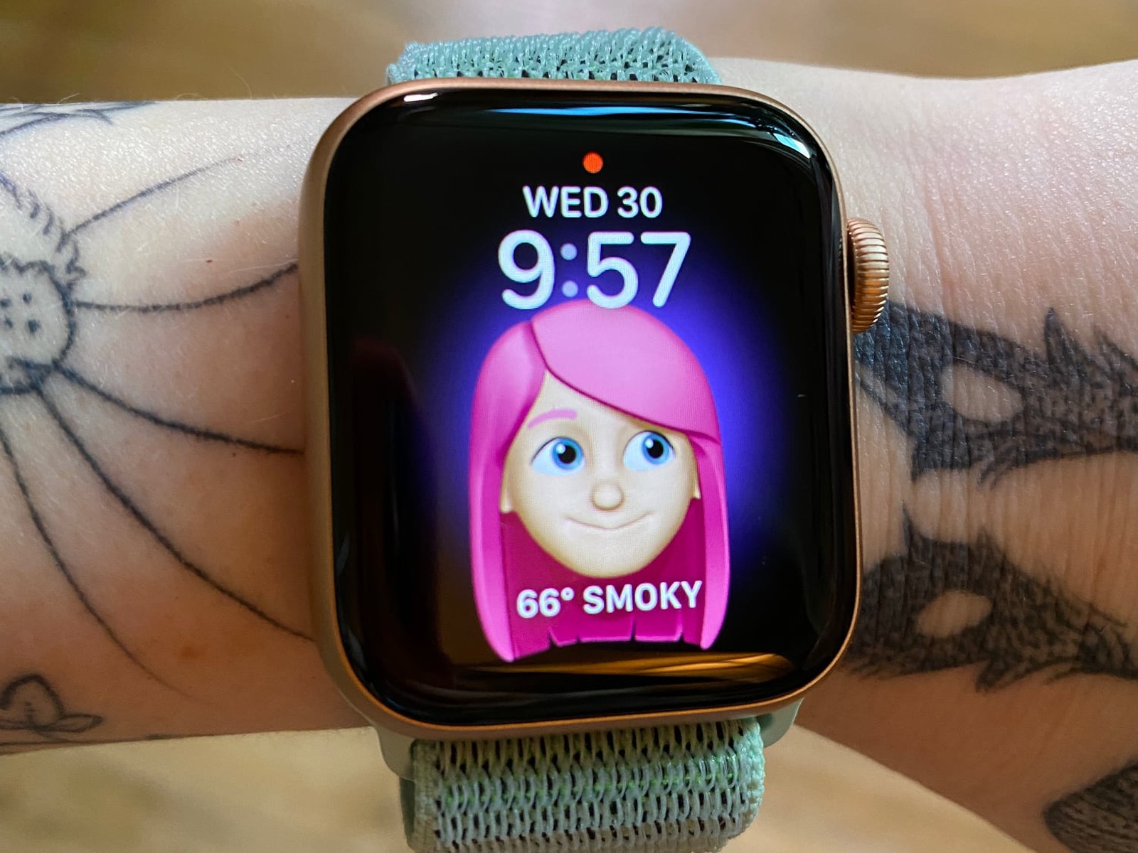 apple watch memoji face series 3
