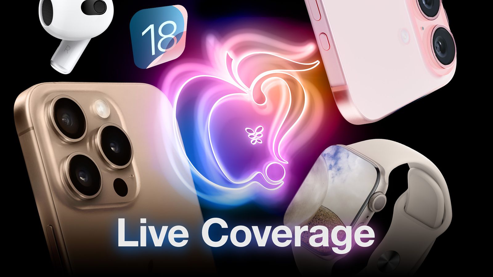Apple event live blog iphone 16 apple watch 10 and new airpods