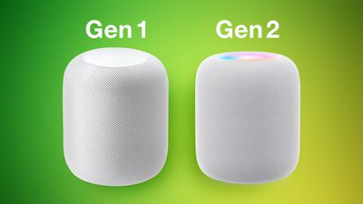 HomePod Gen 1 vs 2 feature