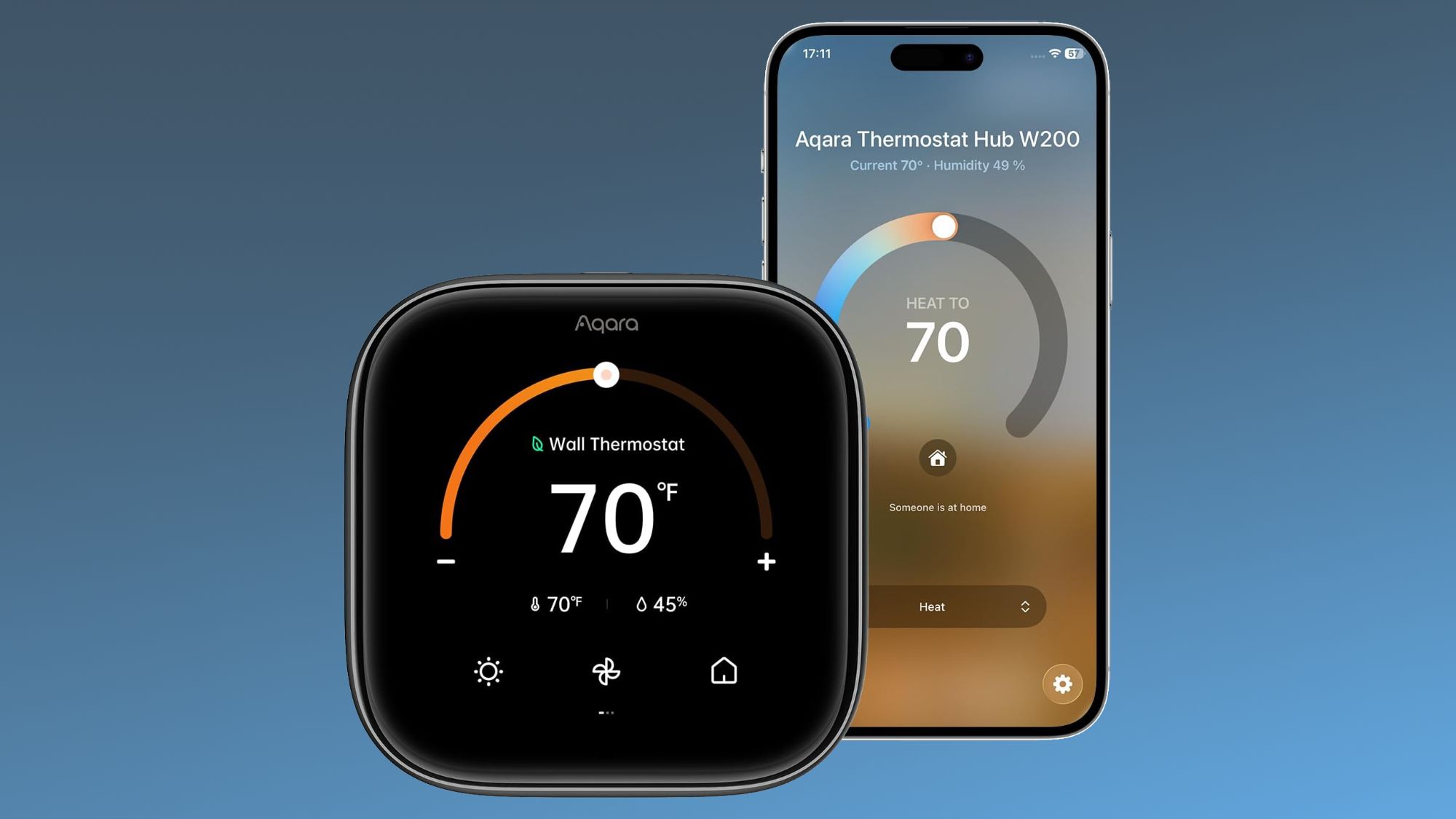 Aqara W200 Thermostat Launches With Apple Adaptive Temperature and Clean Energy Support