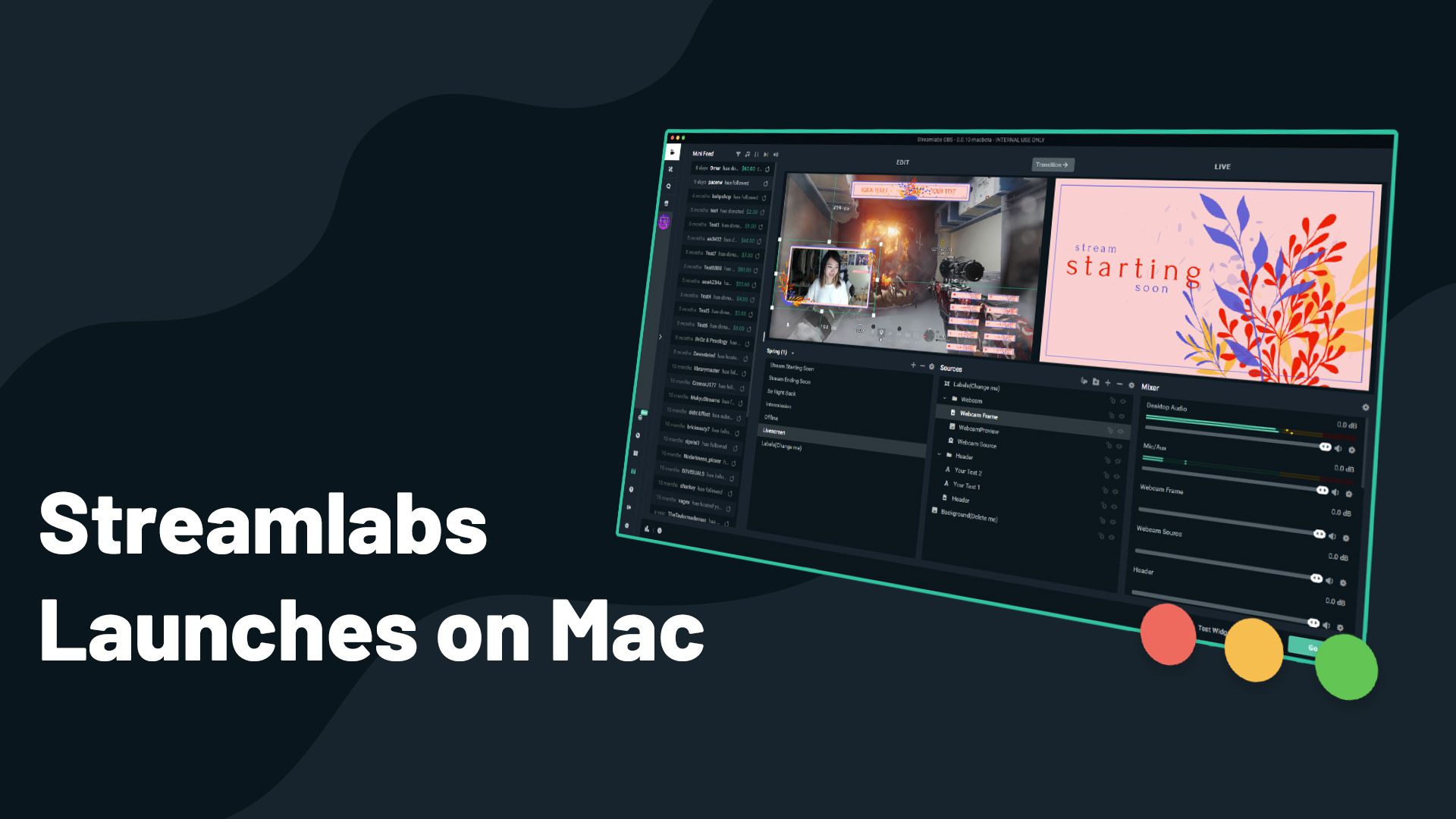 streaming software for youtube mac