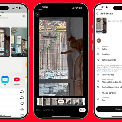 youtube share sheet integration