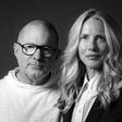 Jony Ive and Laurene Powell Jobs
