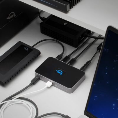 owc thunderbolt hub setup