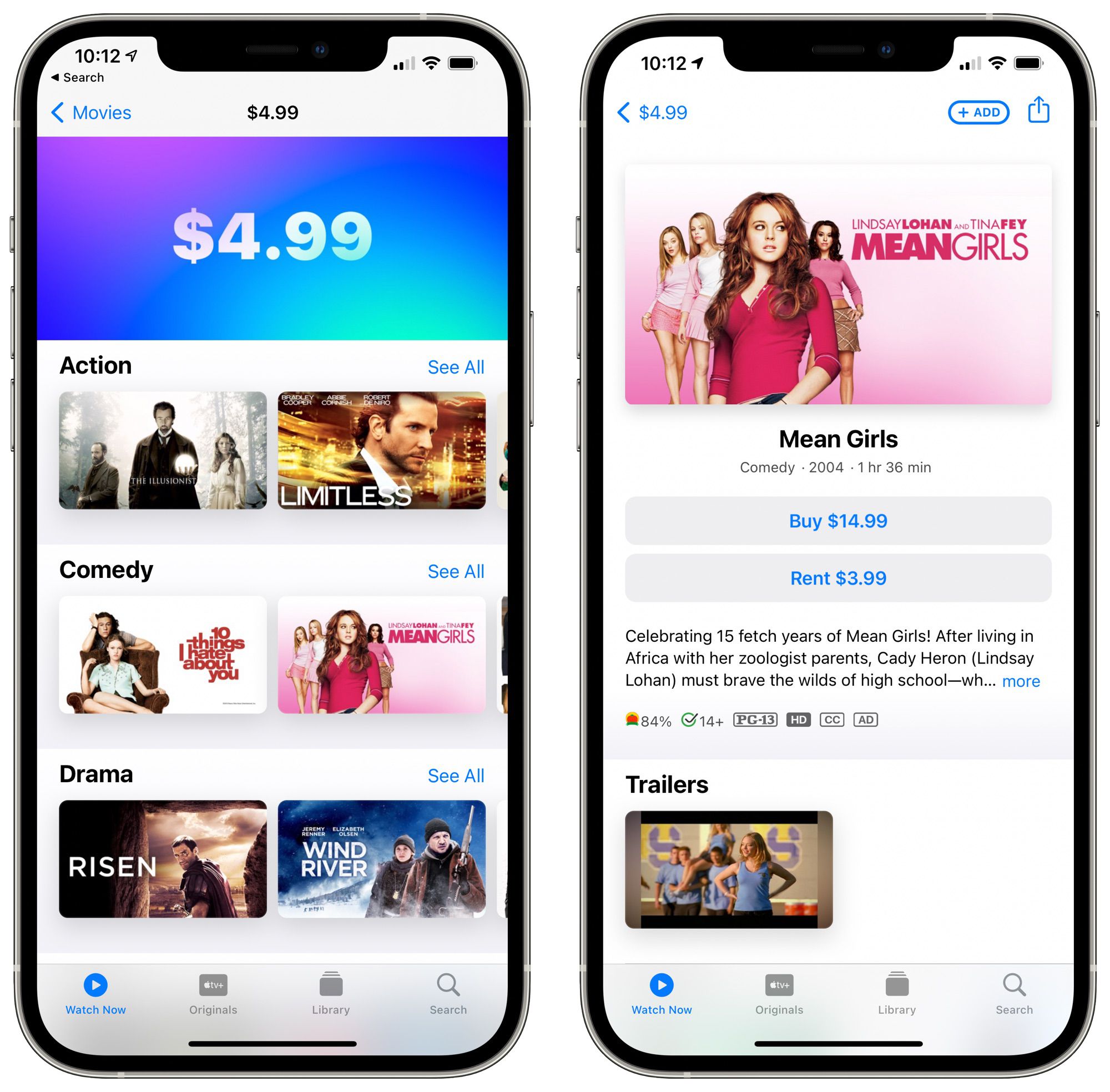 Apple S Tv App Currently Has Misleading Pricing For Movies Updated Macrumors