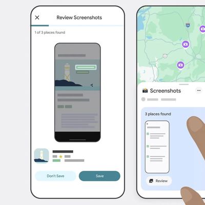 google maps save screenshots