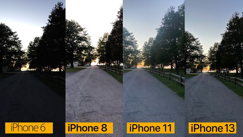 iphone 11 and 13 camera comparison