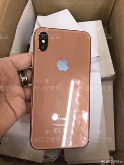 Potential Copper Gold Iphone 8 Color Depicted In New Images Macrumors