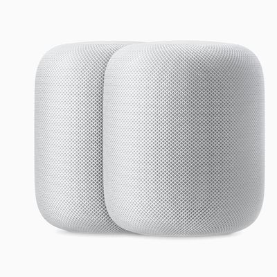 Apple HomePod pair white