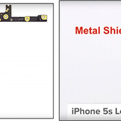 iPhone 5s metal shield