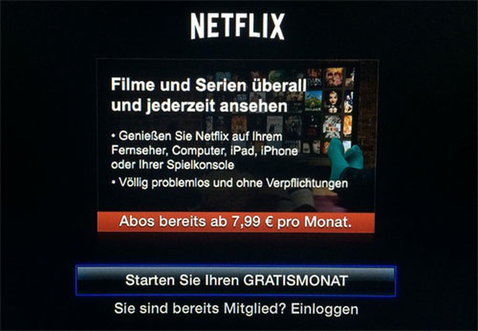 Netflix Launches in Germany, Including on Apple TV - MacRumors