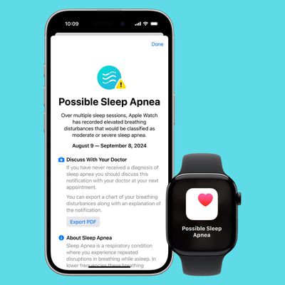 sleep apnea detection apple watch