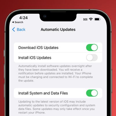 automatic security updates ios 16