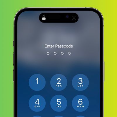 iphone passcode green
