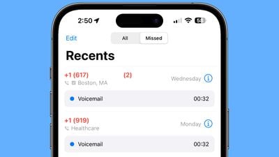 historique des appels ios 17