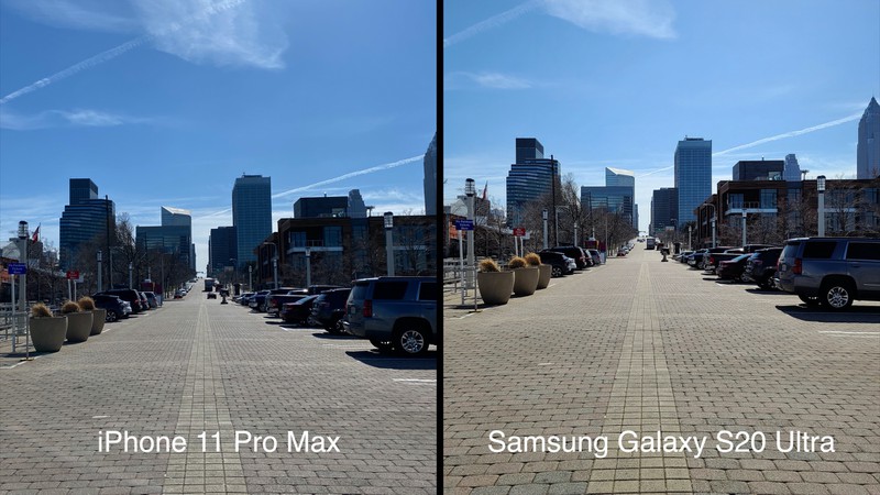 Camera Comparison Iphone 11 Pro Max Vs Samsung Galaxy S20 Ultra