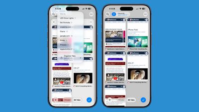 agrupamento de guias safari ios 27