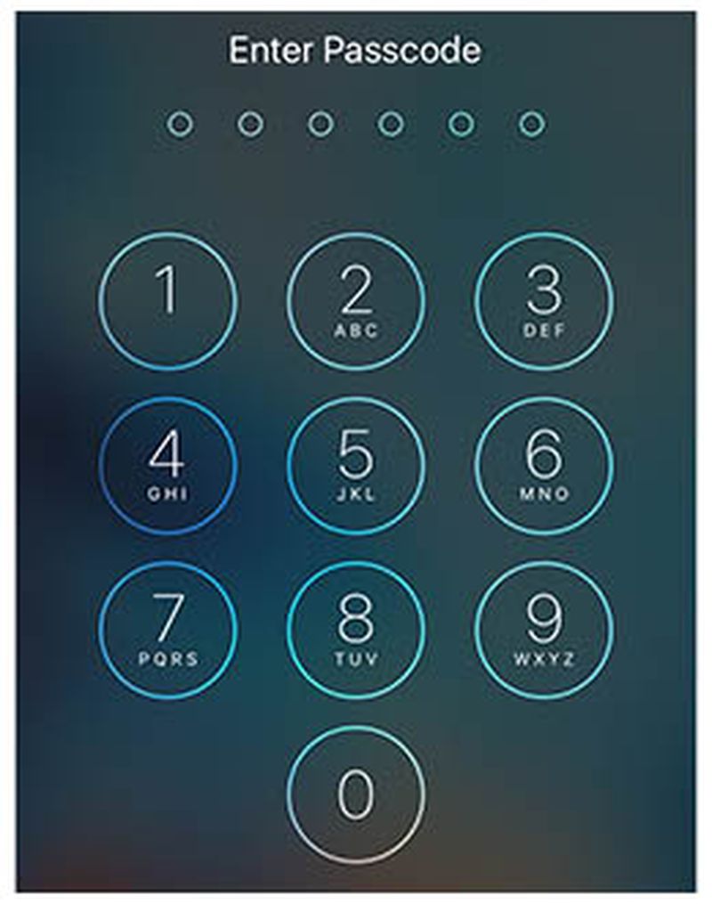 apple iphone passcode reset government
