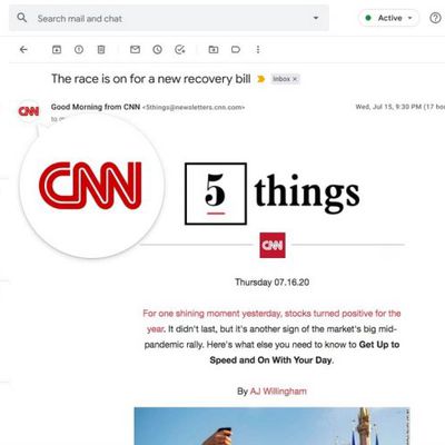 gmail logo display