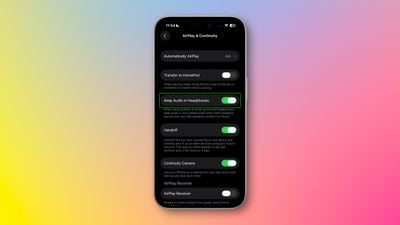 keep audio headphones ios 26