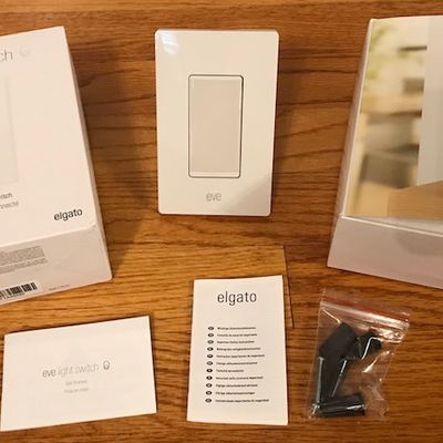 eve light switch packaging
