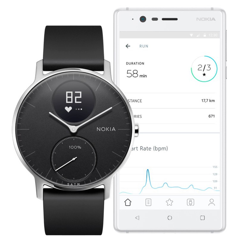 nokia hr smartwatch