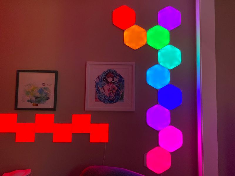 Hexagon Light Panels (Nanoleaf Shapes) Review - MacRumors