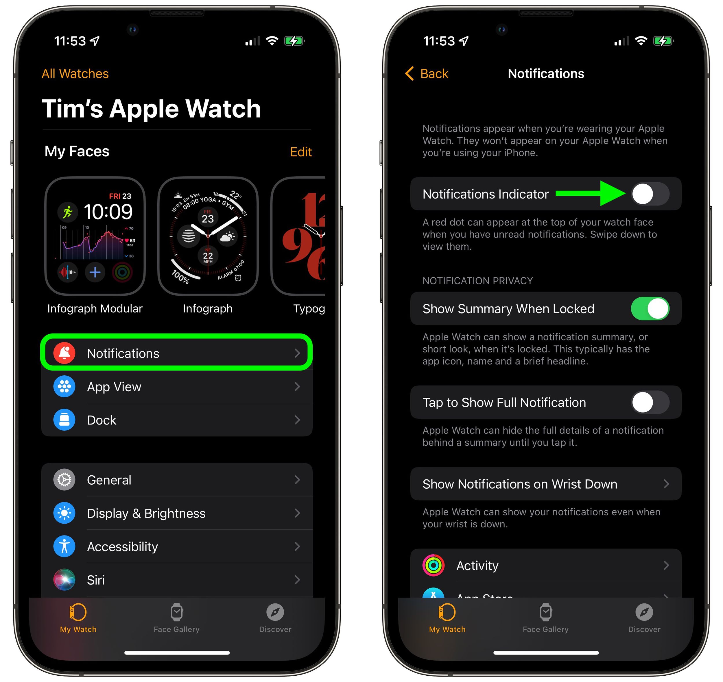 Why There's a Red Dot on Apple Watch and How to Hide It - MacRumors