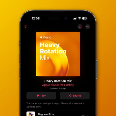 apple music heavy rotation mix