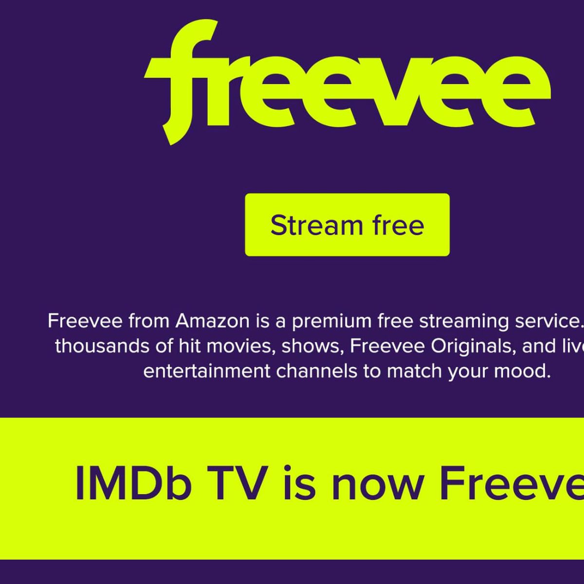 How to Watch  Freevee in Canada [September 2023]