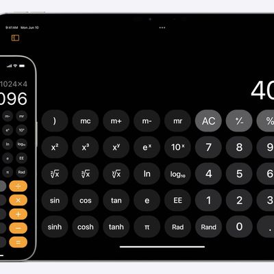 calculator app ipad
