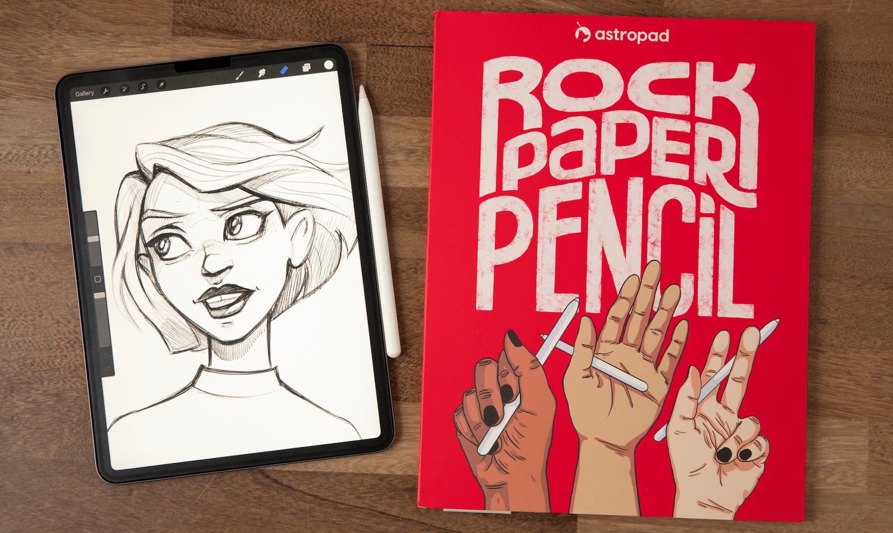 Astropad Launches Revamped Rock Paper Pencil Kit for iPad