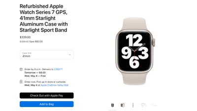 apple watch series 7 refurbished