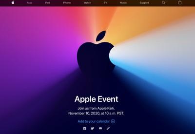 How to Watch the Mac-Focused Apple Event on November 10, 2020 - MacRumors