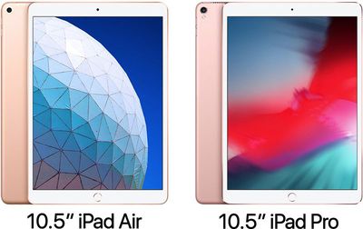 helt seriøst Fare ovn 2019 10.5-Inch iPad Air vs. 2017 10.5-Inch iPad Pro - MacRumors