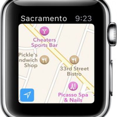 Apple Watch Apple Maps 2