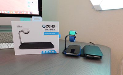 marge kathedraal Balling ZENS Dual + Watch Wireless Charger Review - MacRumors