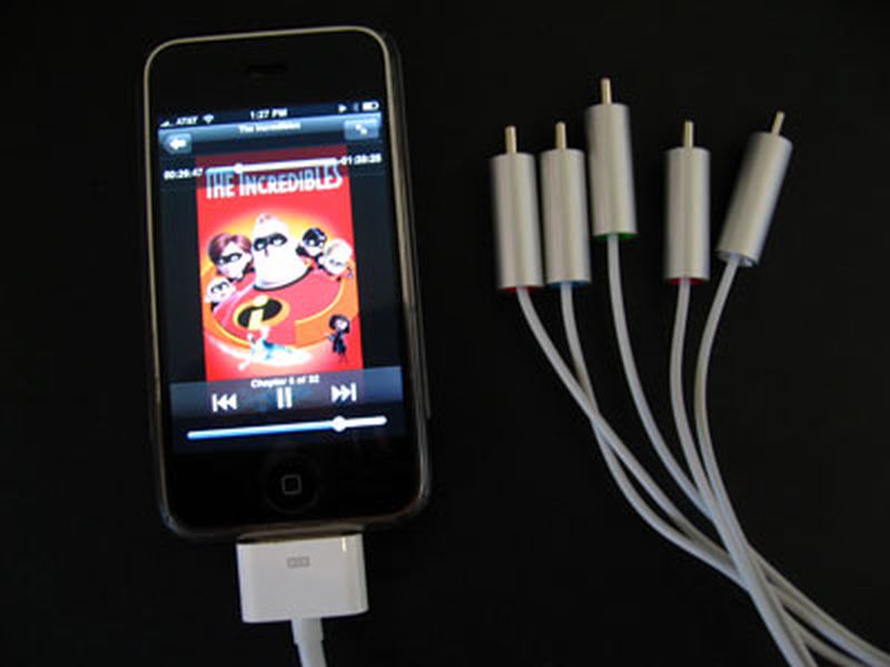 Apple's iPhone Component AV Cable MacRumors