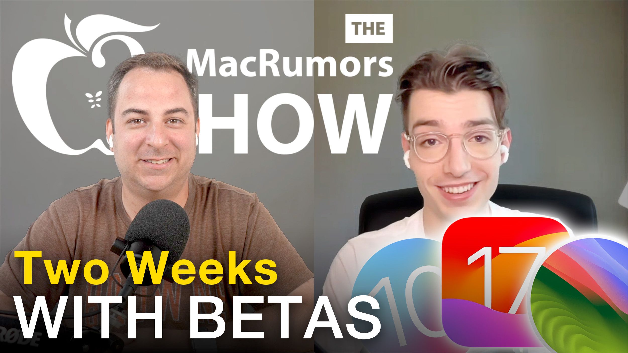 The MacRumors Show: Two Weeks Using watchOS 10, iOS 17, and macOS Sonoma - macrumors.com