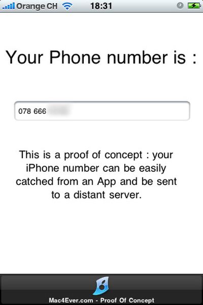 110236 iphone mobile number collection