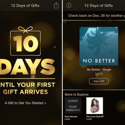 12 days lorde
