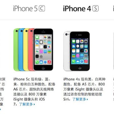 china iphone lineup 2013