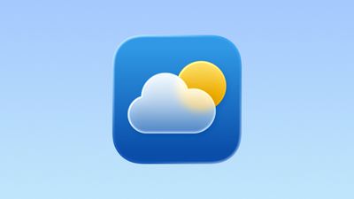 apple weather app icon