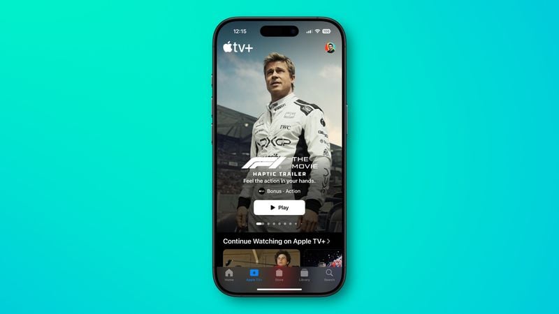 Η Apple κυκλοφορεί αποκλειστικό τρέιλερ με τεχνολογία Haptic για την ταινία «F1» με πρωταγωνιστή τον Μπραντ Πιτ Η Apple κυκλοφορεί αποκλειστικό τρέιλερ με τεχνολογία Haptic για την ταινία «F1» με πρωταγωνιστή τον Μπραντ Πιτ