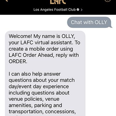 lafc apple business chat